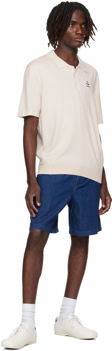 Сорочка поло A.P.C. A.P.C. Octave Knit Polo бежевий | COGDK-H23415, 3
