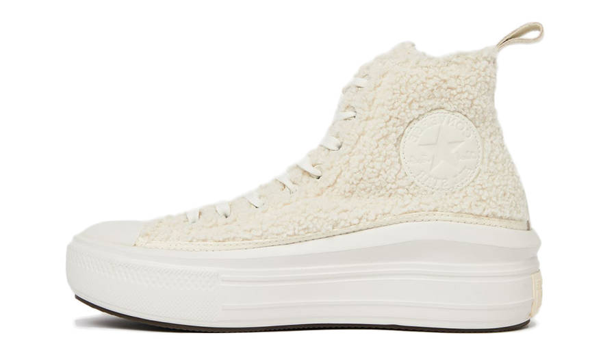 Кросівки та взуття Converse All Star Move High "Perfect Is Not Perfect - Egret" білий | 573074C, 0