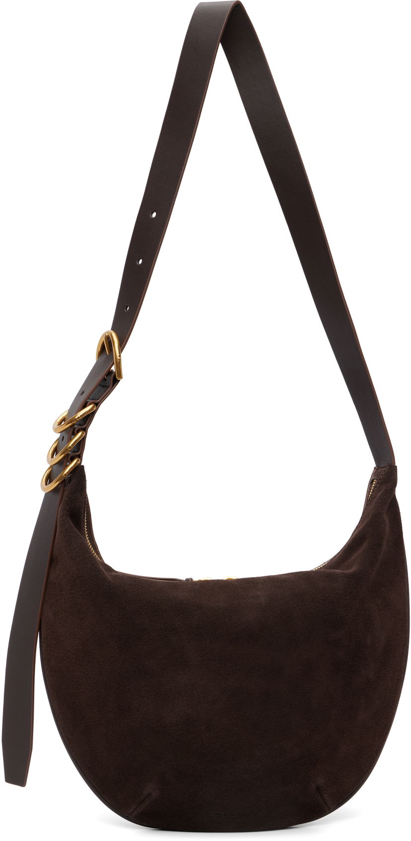 Сумка rag & bone rag & bone Mercer Medium Suede Shoulder Bag Коричневий | SD100902