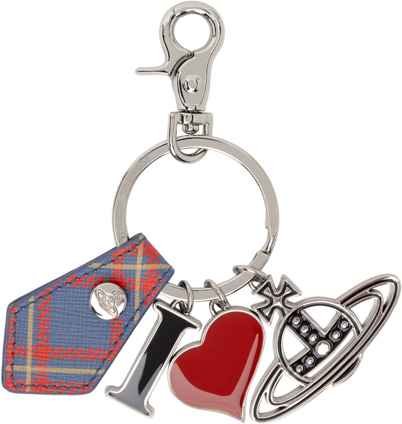 Брелоки Vivienne Westwood Vivienne Westwood 'I Love Orb' Keychain Різнокольоровий | 8203011EU-S0022-