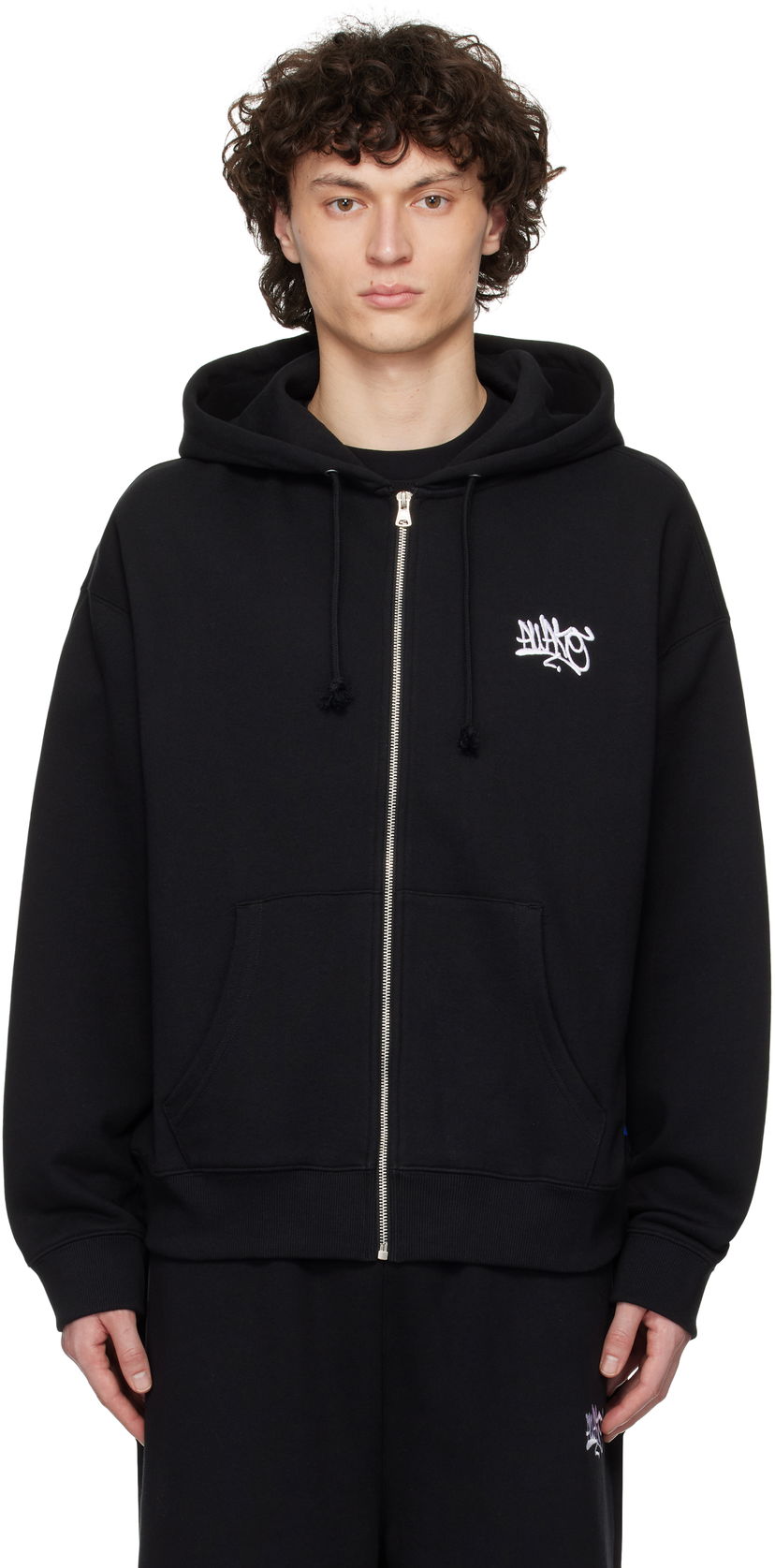 Світшоти Awake NY Awake NY All City Zip-Up Hoodie чорний | AWK-SP25-HD005
