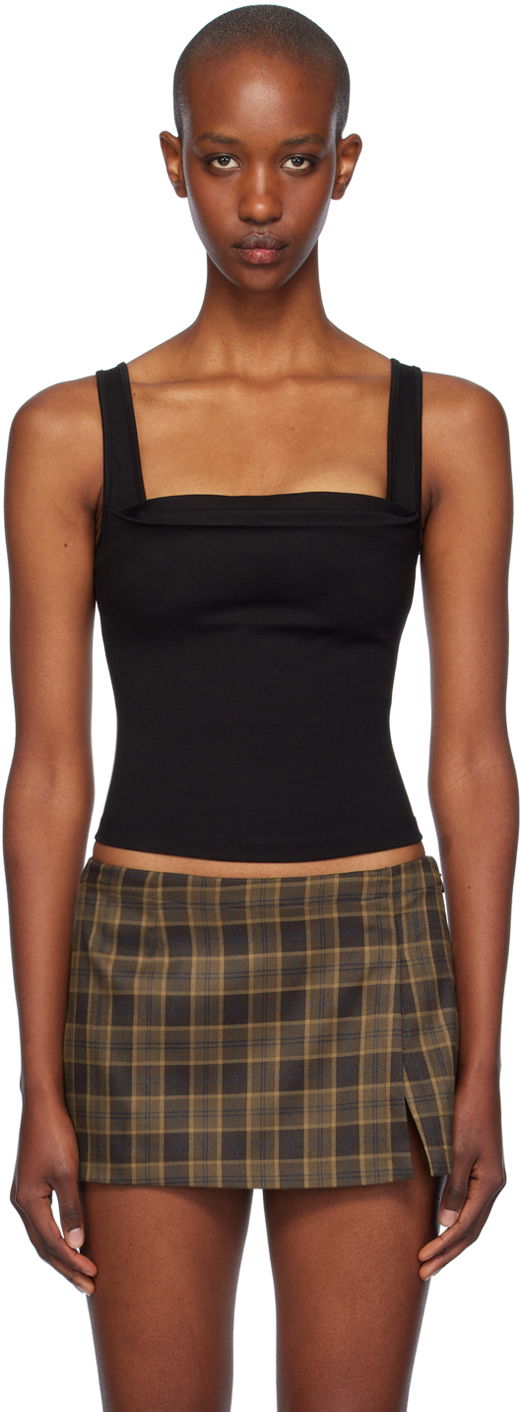Спідниця Miaou Miaou Luna Tank Top Коричневий | 7110PONBLK