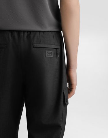 Штани карго Dolce & Gabbana Dolce & Gabbana Wool Canvas Cargo Trousers чорний | GP14PTFURK8N0542, 1