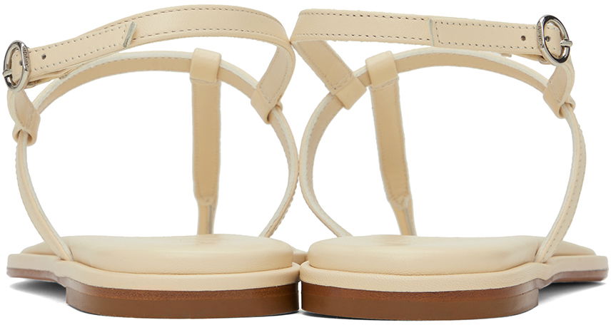 Аксесуари Aeyde Aeyde Nala Thong Sandals бежевий | A11-FS-TTTR08FL48-SS24-100-007, 1
