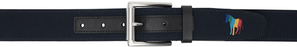 Ремені Paul Smith PS Paul Smith Zebra Belt темно-синій | M2A-7264-KZEBCA-47, 0