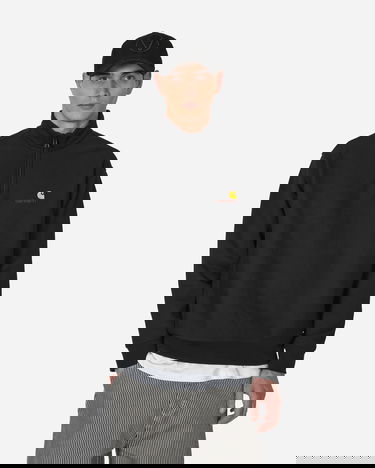 Світшоти Carhartt WIP American Script Sweat чорний | I027014.89.XX, 3