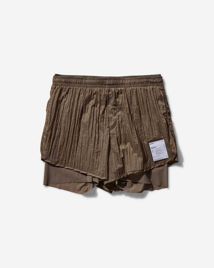 Шорти Satisfy Rippy 3 Trail Running Shorts Коричневий | 12000 SH