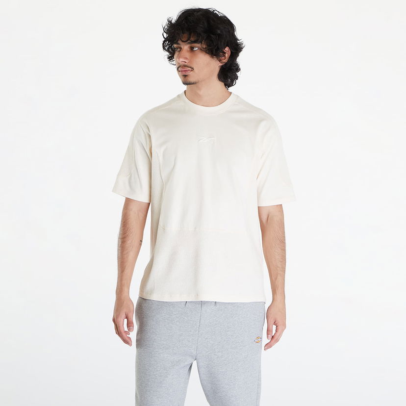 Футболка Reebok LTD Training Waffle Pattern T-Shirt Beige білий | RMAA002C99JER0016161