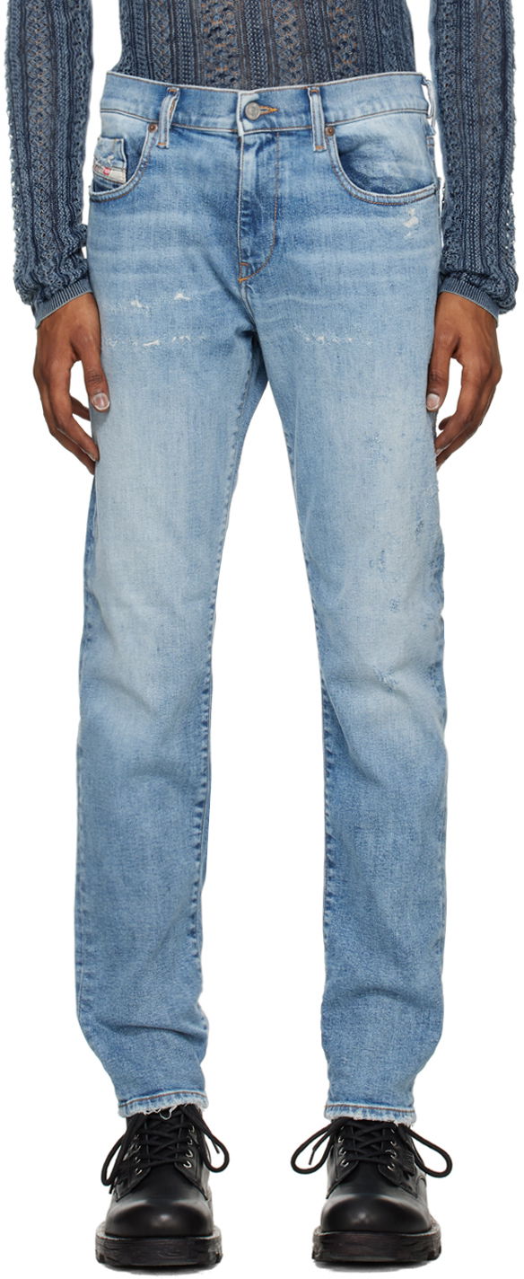 Джинси Diesel D-Strukt Slim Jeans Синій | A0355809E73