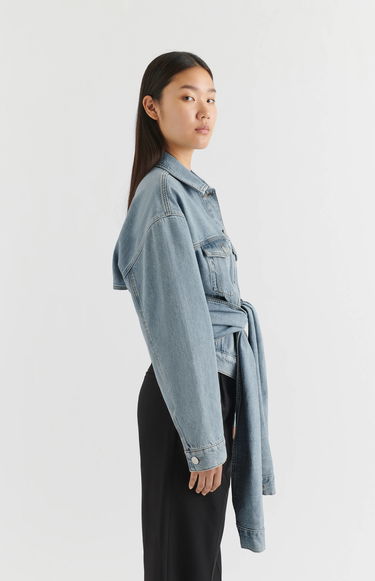 Куртка AXEL ARIGATO Hydra Tie-Front Jacket Синій | A2164001, 5