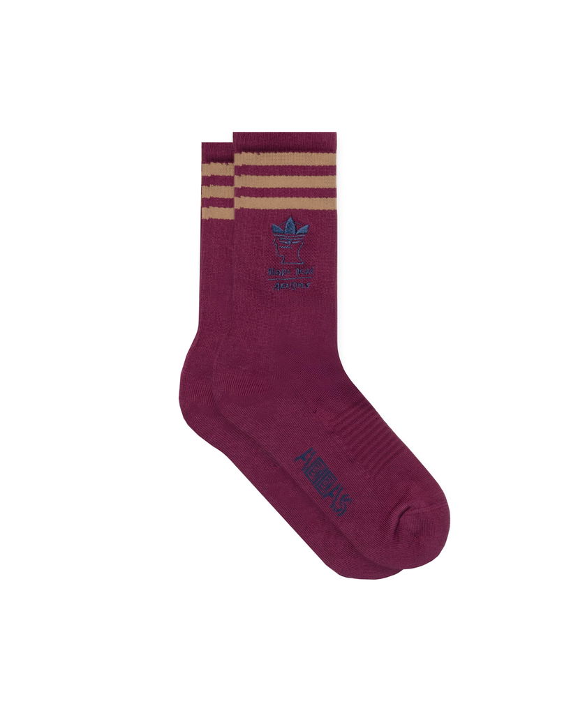 Шкарпетки adidas Originals Originals x Brain Dead Socks Бордовий | JN2407