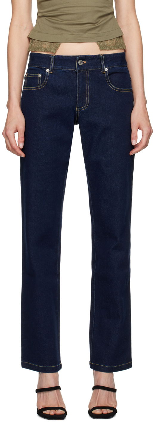 Джинси Miaou Miaou Paris Jeans Синій | 1050RWDBLD