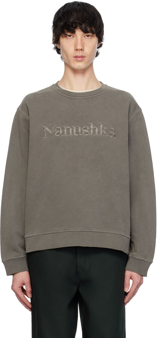 Світшоти Nanushka Mart Sweatshirt Сірий | NU23PFSW00795