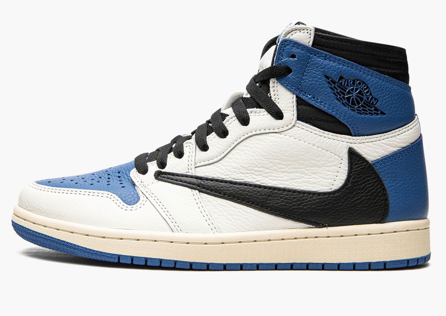 Кросівки та взуття Jordan Fragment Design x Travis Scott x Air Jordan 1 Retro High Синій | DH3227-105, 0