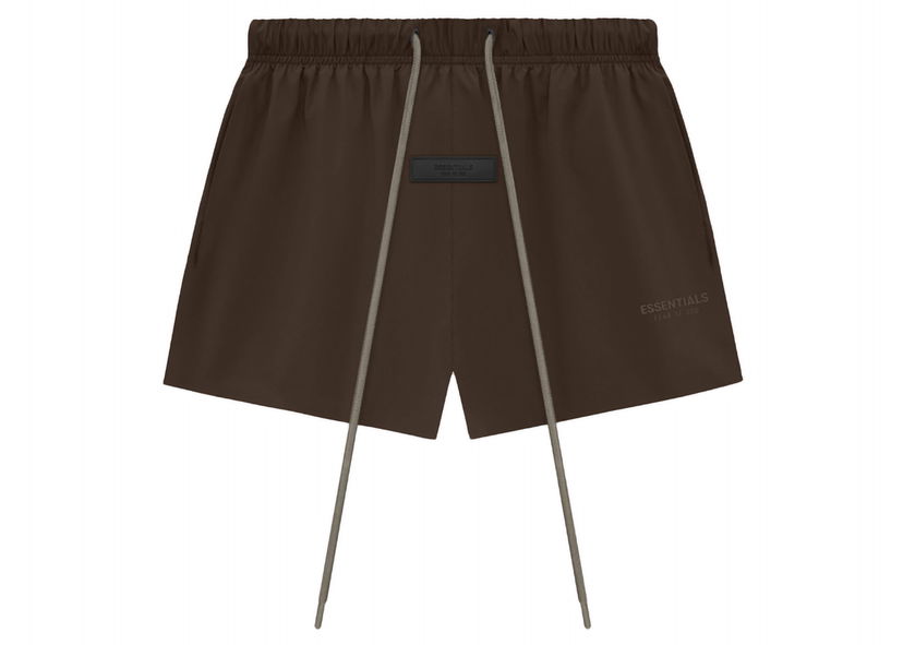 Шорти Fear of God Core Collection Nylon Running Short Wood Коричневий | 160SU244216F
