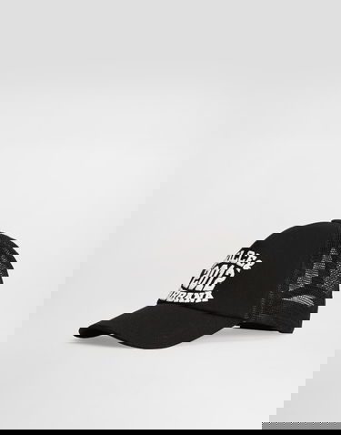 Капелюх Dolce & Gabbana Dolce & Gabbana Twill and Mesh Baseball Hat with Embroidery чорний | LB4H80G7PBPN0000, 3