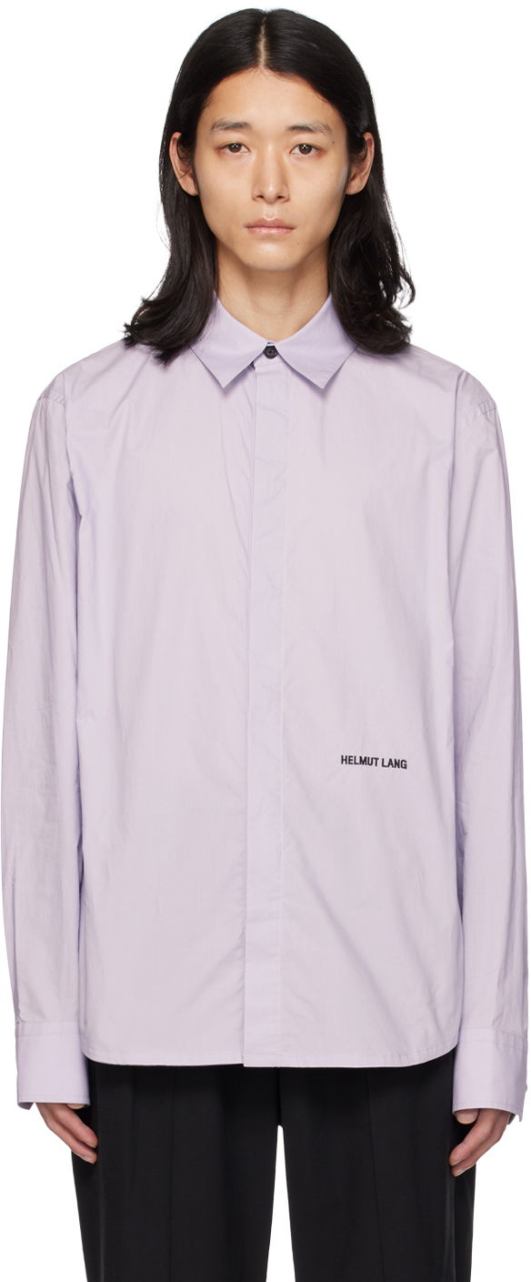 Сорочка Helmut Lang Classic Shirt Фіолетовий | N04HM507