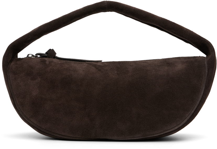 Сумка BY FAR BY FAR Cush Suede Shoulder Bag Коричневий | MWBSB005KL009BR054PL