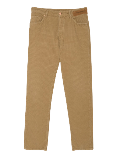 Штани Palm Angels Logo Regular 5 Pocket Pant бежевий | PMYA012F21DEN0016161