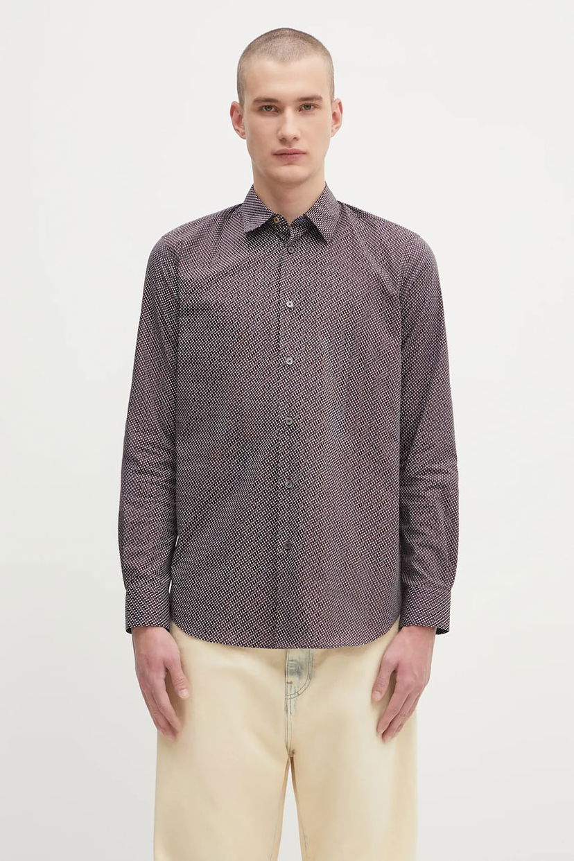 Сорочка Paul Smith Paul Smith Regular Fit Classic Collar Shirt Різнокольоровий | M1R.901U.T02718