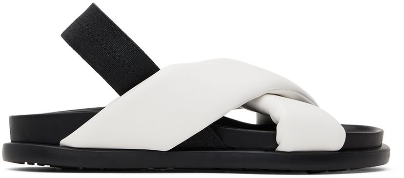 Кросівки та взуття Marni Marni Criss-Cross Sandals білий | 76710