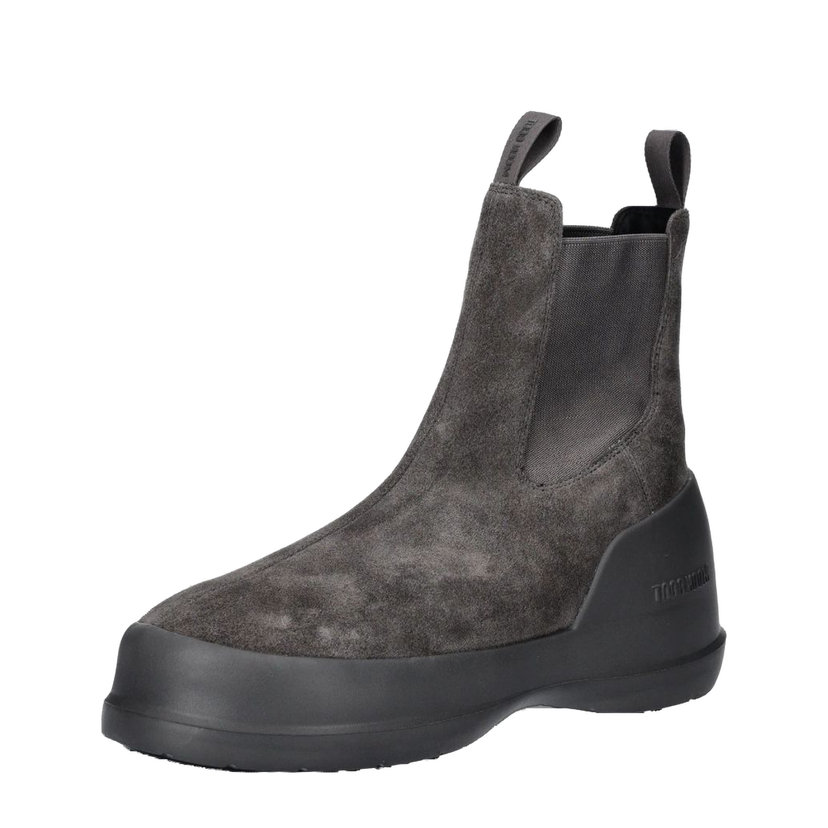 Кросівки та взуття Moon Boot Suede Chelsea Boots Сірий | 80D2480050.H005