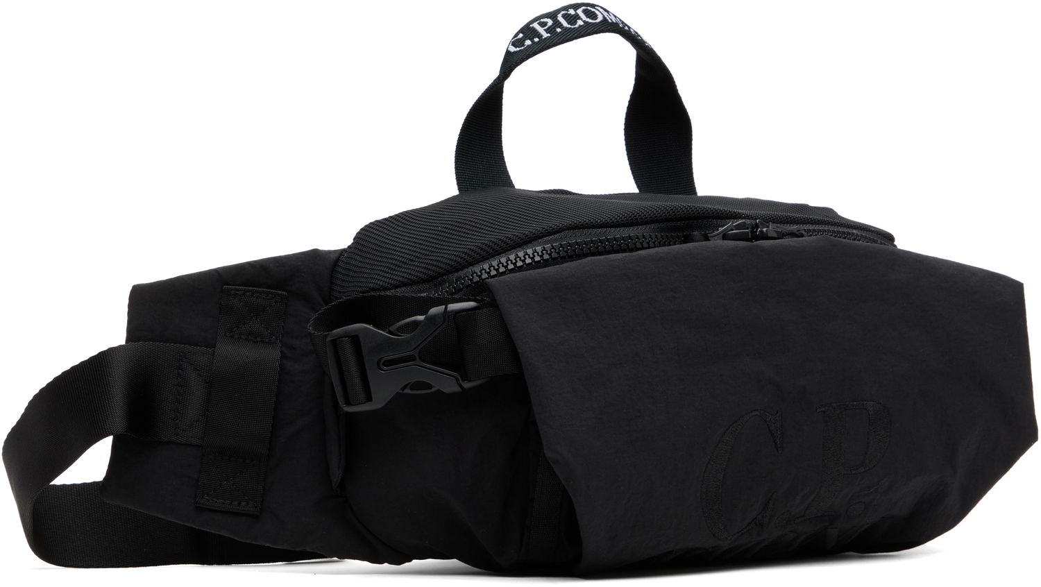 Поясна сумка C.P. Company C.P. Company Paper Touch Belt Bag чорний | 18CMAC298A-110188G, 1