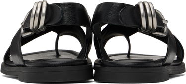 Одяг rag & bone rag & bone Gia Leather Crossover Sandals чорний | WFF25SF1004LE04, 1