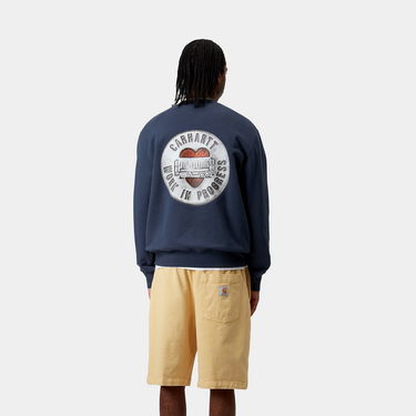 Cветр Carhartt WIP Carhartt WIP Button Sweatshirt темно-синій | I034730_5, 2