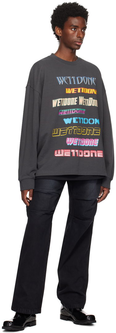 Світшоти We11done We11done Graphic Sweatshirt Сірий | WD-TP5-19-114-U-CH, 3