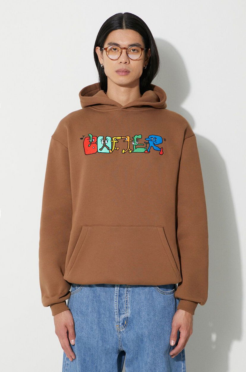 Світшоти Butter Goods Pullover Hoodie With Print Коричневий | BGQ3231803