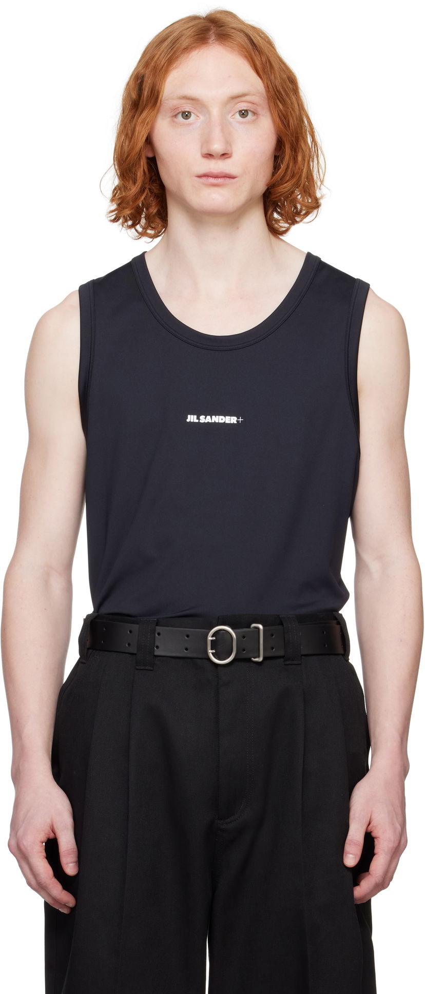 Безрукавка Jil Sander Jil Sander+ Active Jersey Tank Top чорний | J47NC0111_J20033