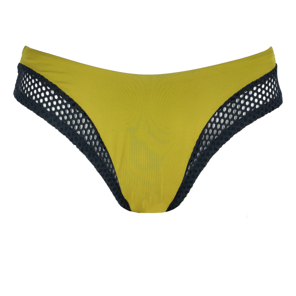 Купальники Nike Cheeky Sling Bikini Bottom with Mesh Panels Зелений | NESSD254-314, 0
