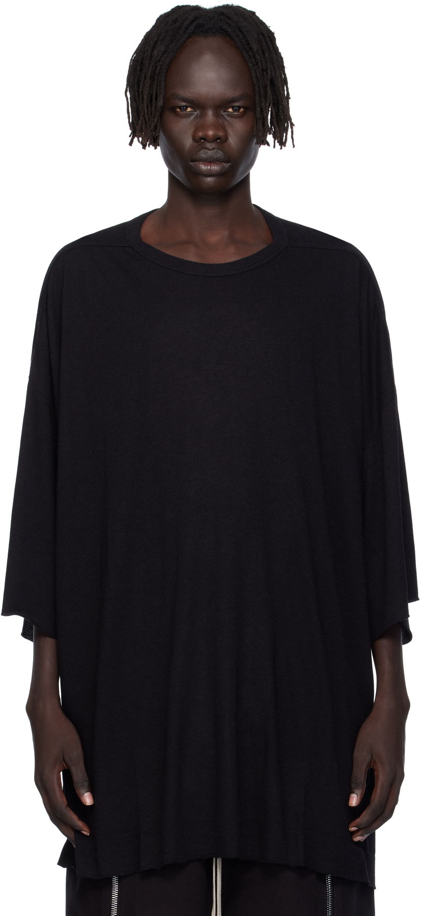 Футболка Rick Owens Rick Owens Concordians Tommy T-Shirt чорний | RU02E1283 JR