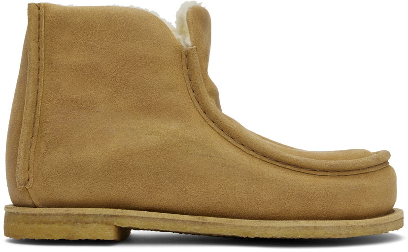 Кросівки та взуття JW Anderson JW Anderson Nubuck Boots бежевий | ANM43565A