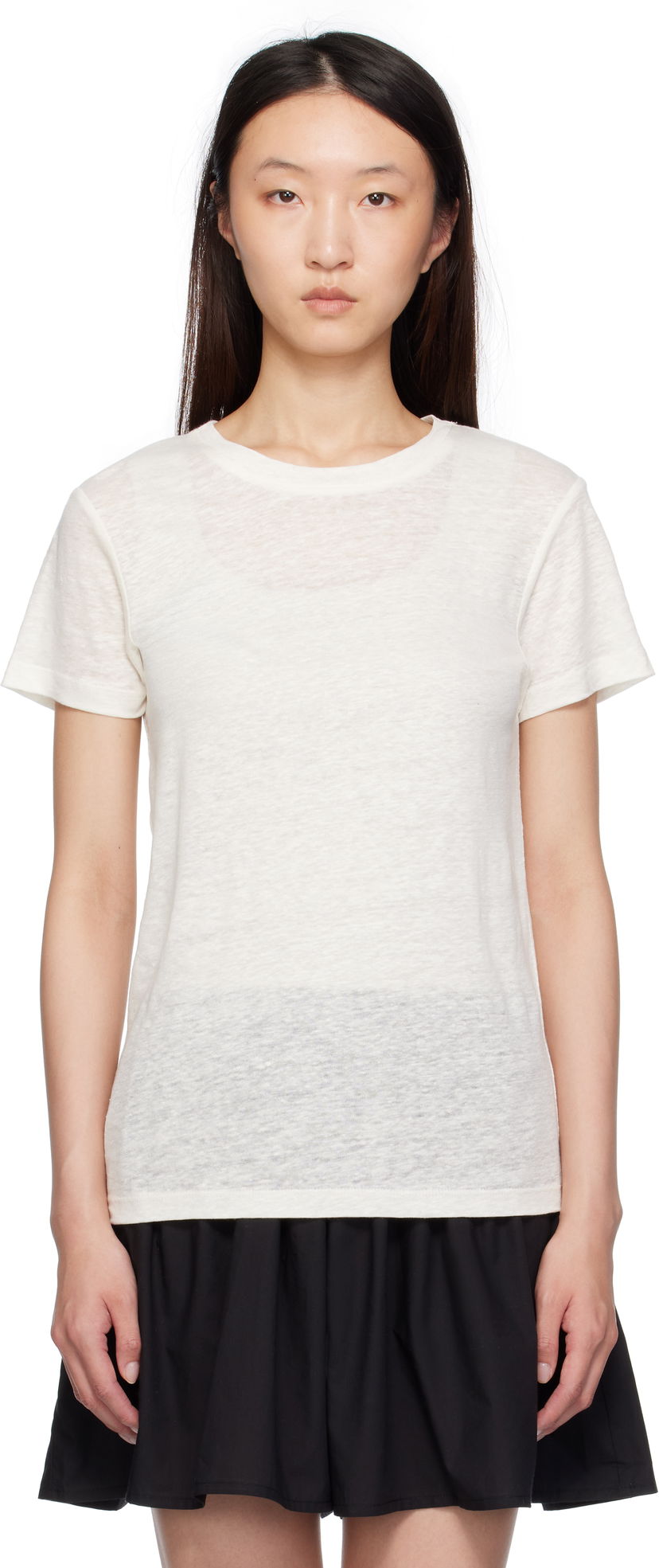 Футболка Baserange Baserange Sevinc T-Shirt білий | TOST-JL-SU25