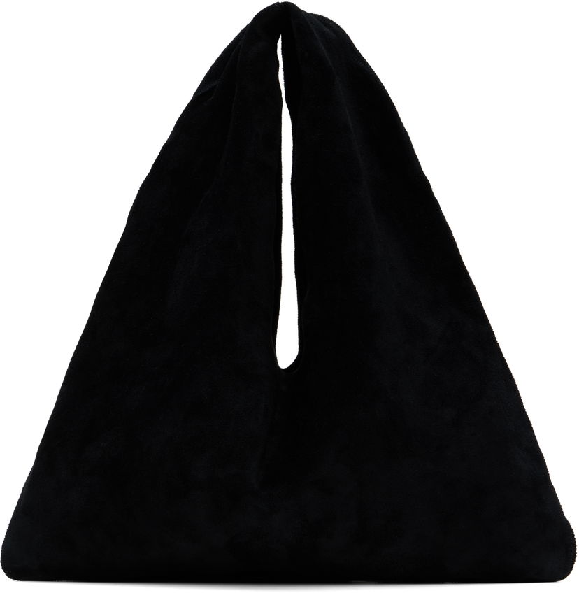 Сумочка The Row The Row Small Bindle Suede Tote чорний | W1682-L613
