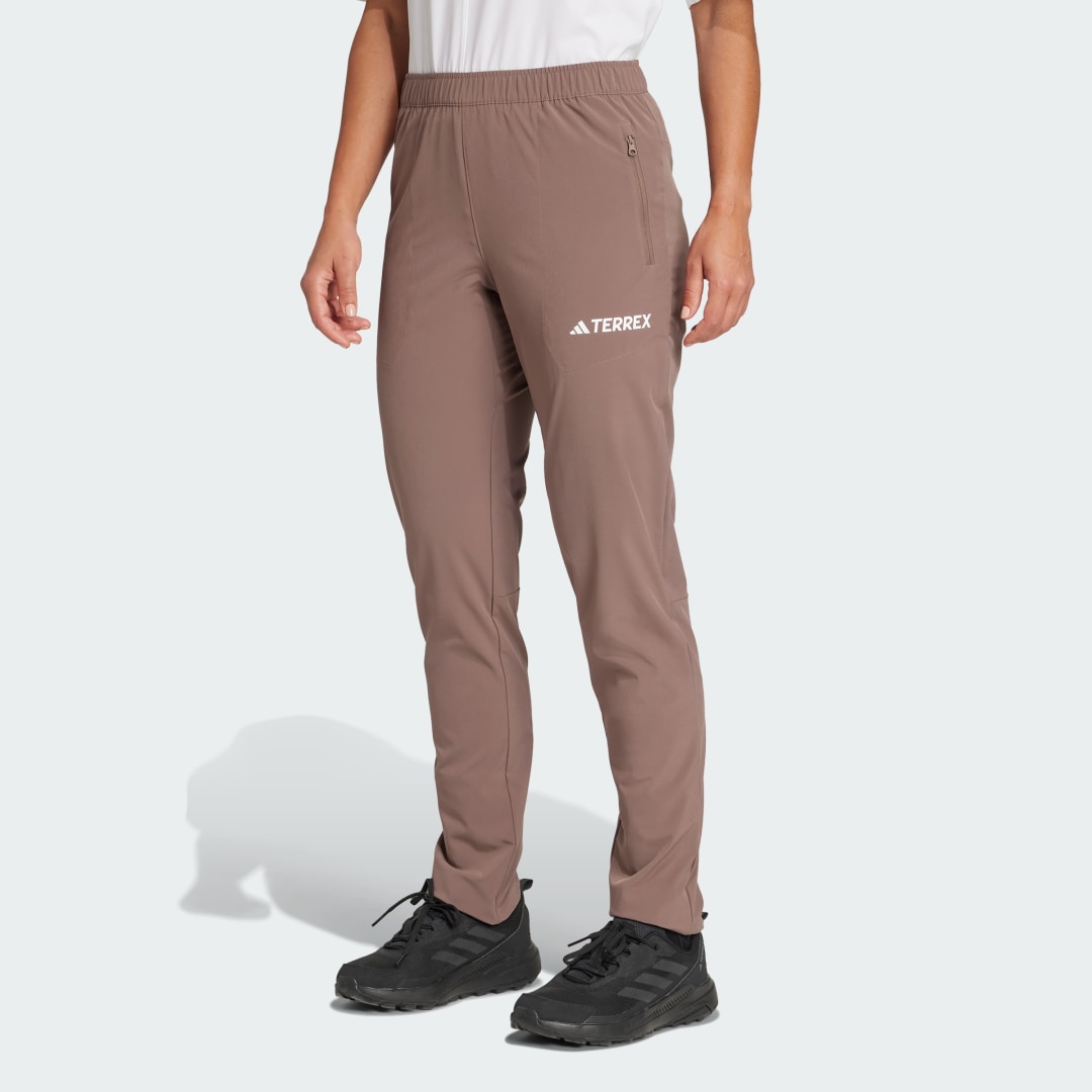 Штани adidas Performance Multi Essentials Stretch Hiking Pants Коричневий | JM3132, 0