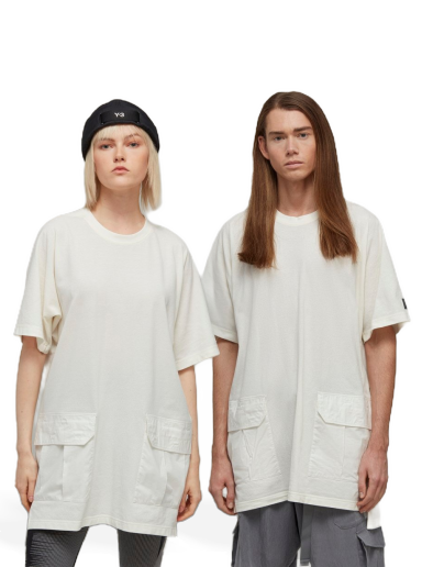 Футболка Y-3 Crepe Jersey Pocket Tee білий | HZ8863