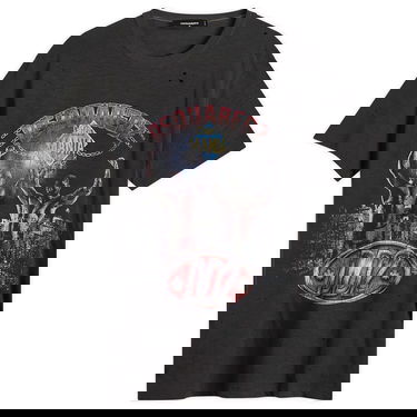 Футболка DSQUARED2 Dsquared2 Cigarette Fit T-Shirt, Size Large чорний | S71GD1530-S22146-814, 0