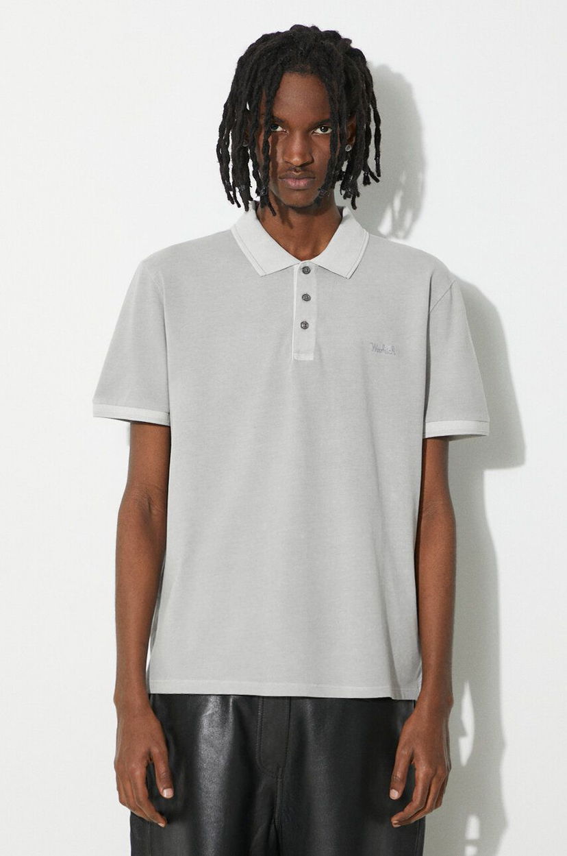 Сорочка поло WOOLRICH Polo Shirt Mackinack Сірий | CFWOPO0065MRUT1483