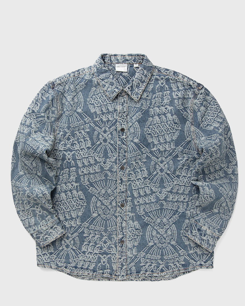 Сорочка DAILY PAPER Macrame Rahul Denim Shirt Синій | 2513092