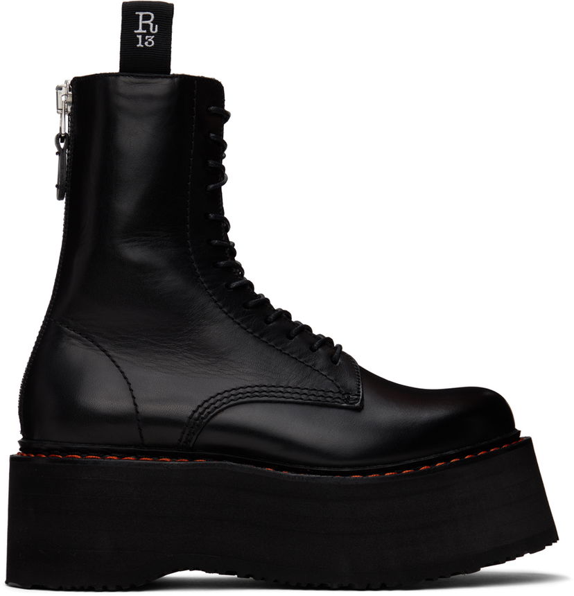 Одяг R13 R13 Double Stack Platform Boots чорний | R13WS026-S001A