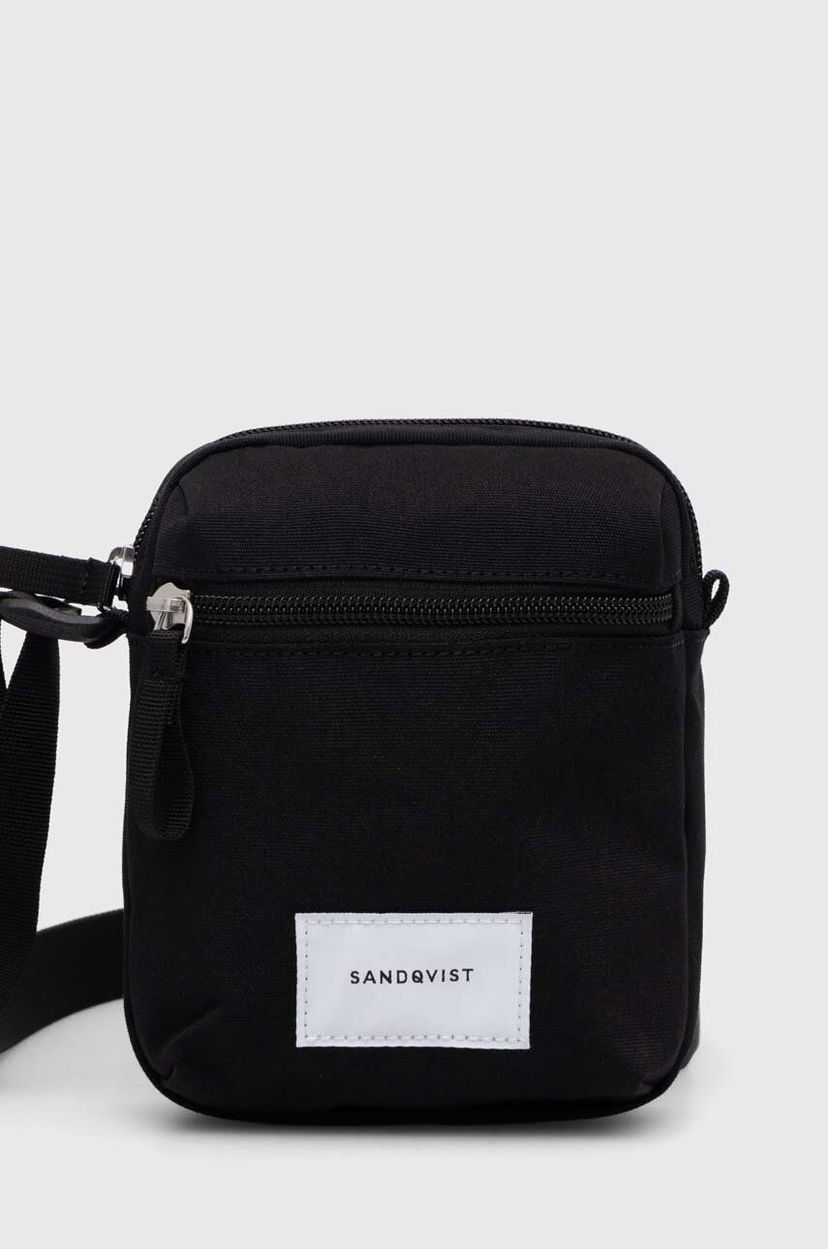 Поясна сумка Sandqvist Sixten Vegan Waist Bag чорний | SQA2270