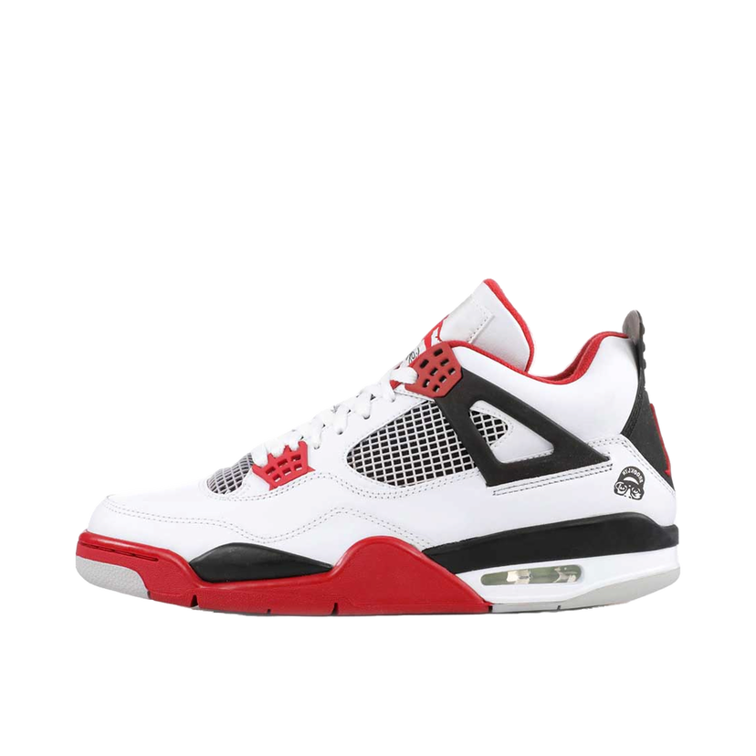 Кросівки та взуття Jordan Air Jordan 4 Retro Fire Red Mars Blackmon білий | 308497-162