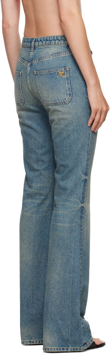 Джинси Courrèges Courrèges Bootcut Jeans Синій | VESDPA918DE0041, 2