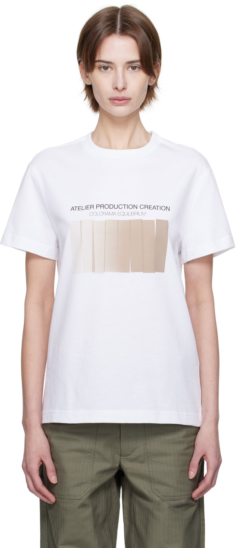 Футболка A.P.C. A.P.C. Franck Graphic T-Shirt білий | COHGS-M26503