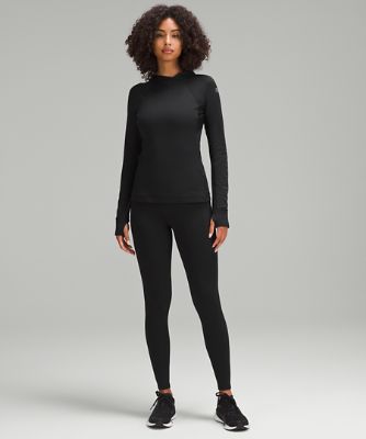 Легінси lululemon Fast and Free High-Waisted Fleece Pockets Leggings 71 cm Size 10 чорний | prod11530529, 7
