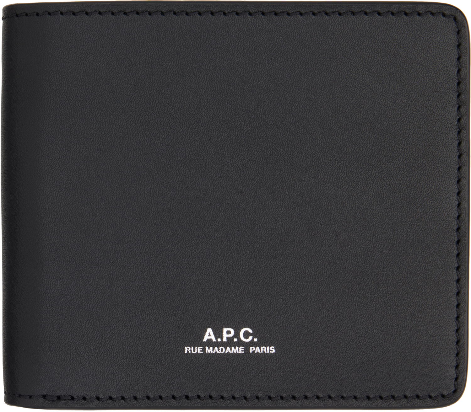 Гаманець A.P.C. A.P.C. London 2.0 Leather Wallet чорний | PXAWV-H63655, 0