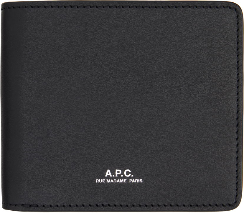 Гаманець A.P.C. A.P.C. London 2.0 Leather Wallet чорний | PXAWV-H63655